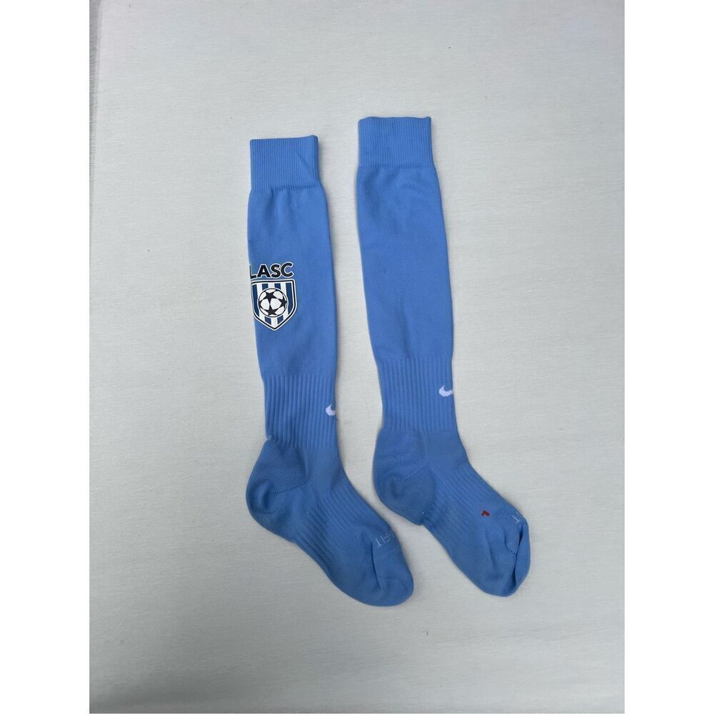 NIKE Classic Cushioned Knee High Soccer Socks Lt. Blue - L